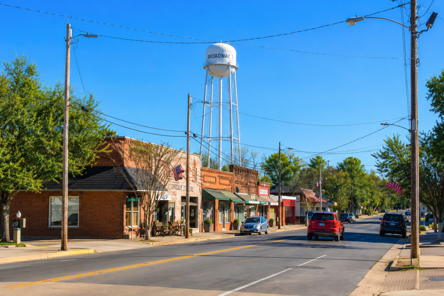 main street broadway nc